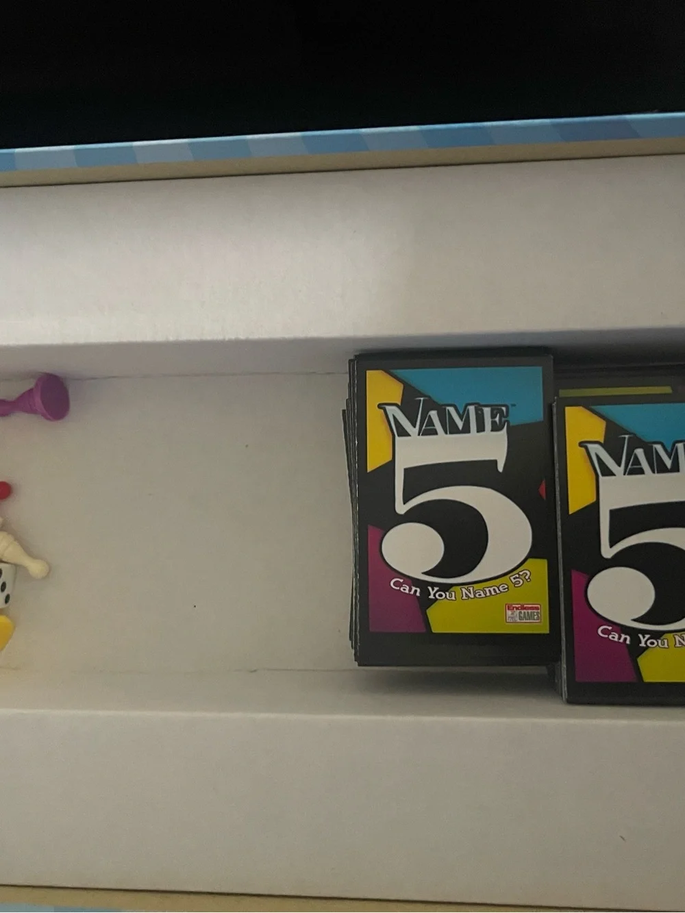 Name 5? Party Trivia Board Game